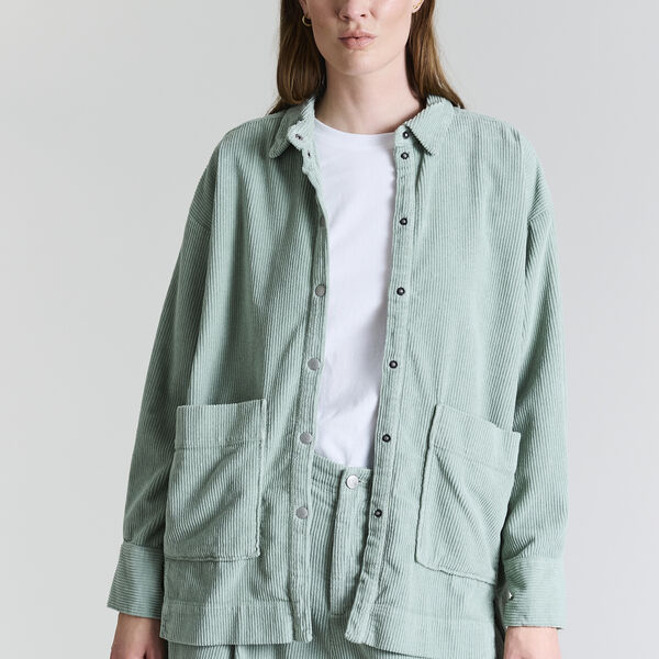 Berubetto Long Jacket, sage green Berubetto Long Jacket, sage green, BITTE KAI RAND
