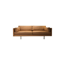 EJ 220-A 3-seater Sofa, cognac, Fredericia Furniture
