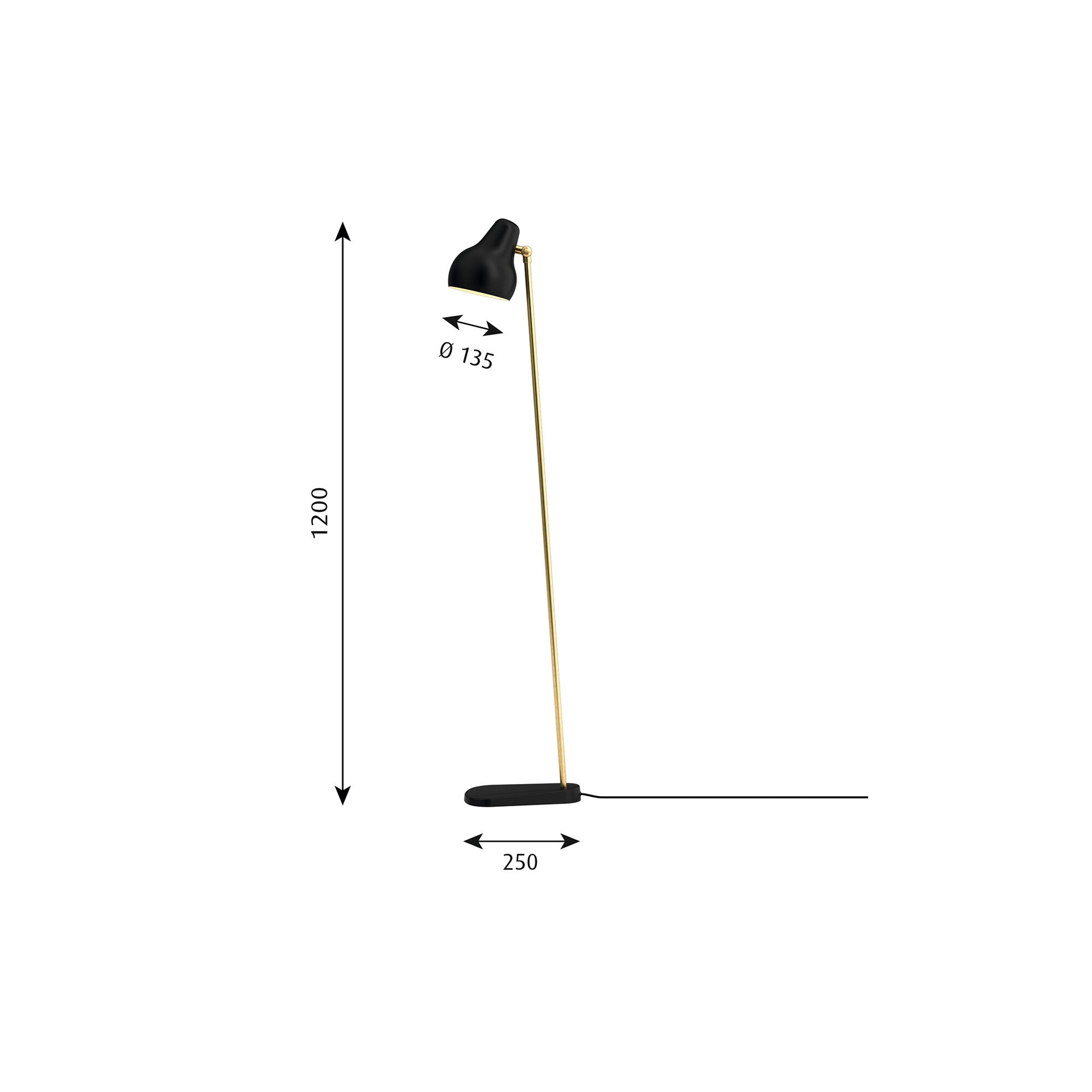 Vl38 cheap floor lamp