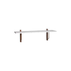 Corbel Shelf | White Marble Carrara, Audo Copenhagen
