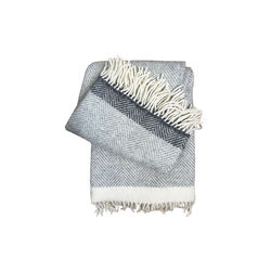 Vilhelm Throw, grey, Klippan Yllefabrik