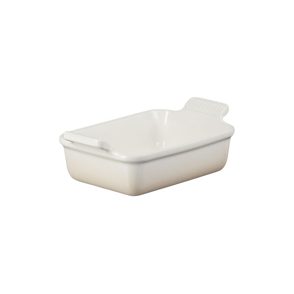 Heritage Rectangular Dish 19 cm, meringue, Le Creuset