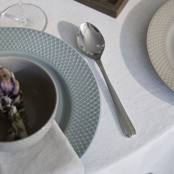 Rhombe Earth Dinner plate &Oslash; 27 cm, moss, Lyngby Porcel&aelig;n