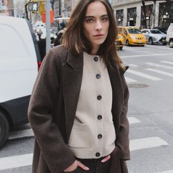 LR-SANDRA 2 Jacket, chocolate chip combi, Levet&eacute; Room