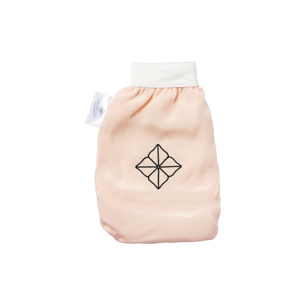 Be Beauty Glove Face Wash Cloth, Dusty Rose, Amazing Space