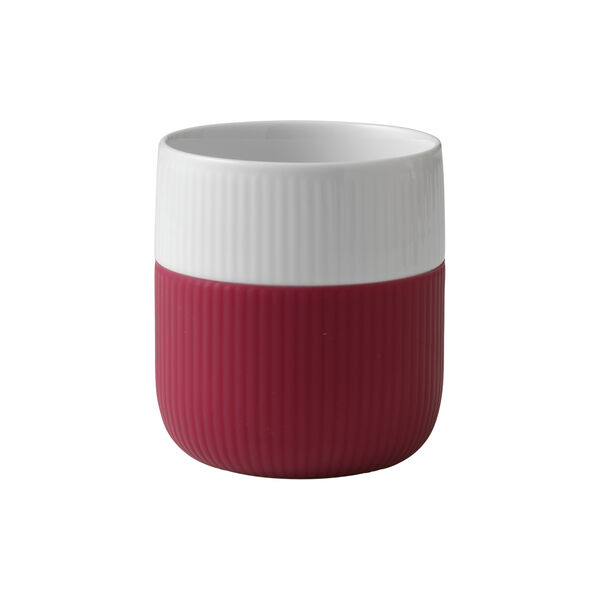 Fluted Contrast Mug 35 cl, raspberry Fluted Contrast Mug 35 cl, raspberry, Royal Copenhagen