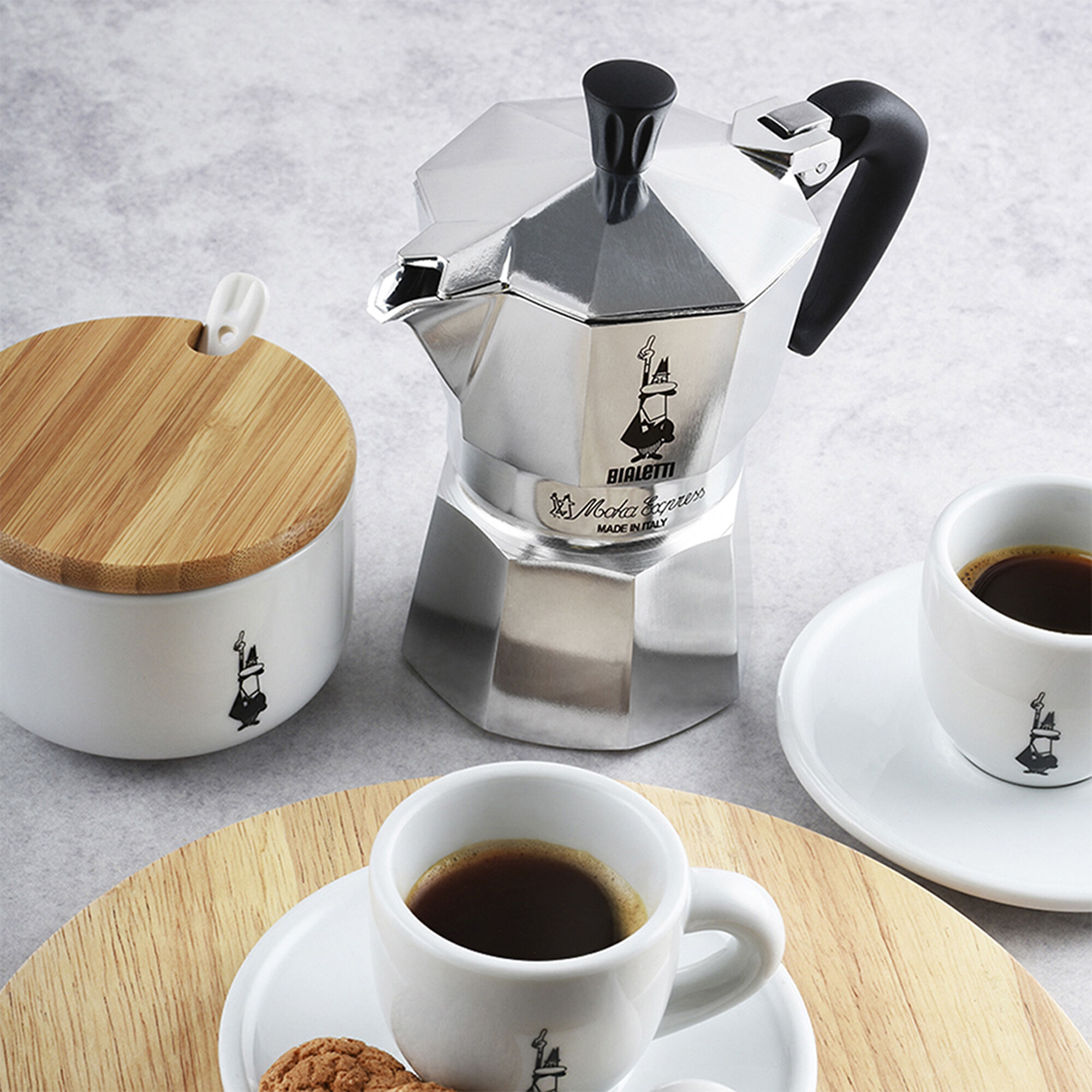 Moka Express Espresso Maker, 12 cups