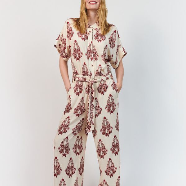 MathildeLL Jumpsuit SS, creme, Lollys Laundry