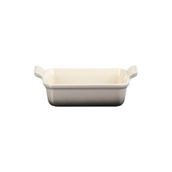 Heritage Rectangular Dish 19 cm, flint, Le Creuset
