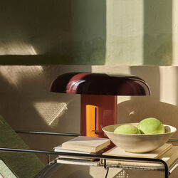 Montera JH42 Table Lamp, amber/ruby, &Tradition