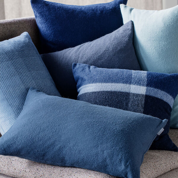 Horizon Cushion Cover, dark blue, ELVANG