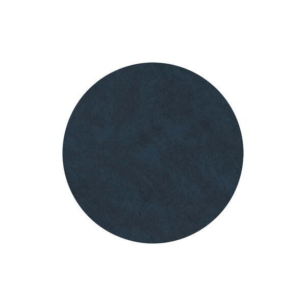 Nupo table mat Circle L, midnight blue, LIND DNA