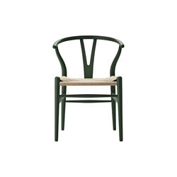 CH24 Wish Bone Chair, soft green, Carl Hansen & Søn