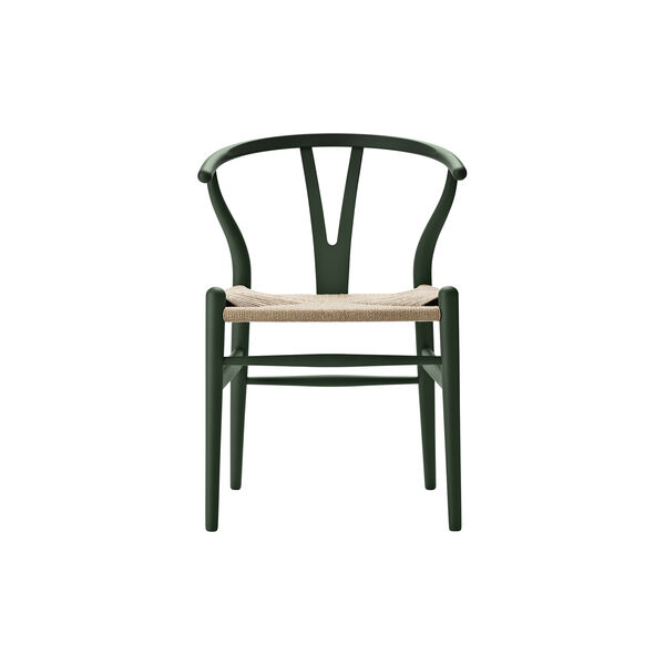 CH24 Wish Bone Chair, soft green, Carl Hansen & Søn