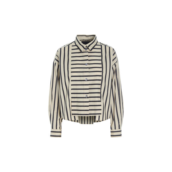 Pirate stripe Shirt with Pleats, pirate stripe Pirate stripe Shirt with Pleats, pirate stripe, BITTE KAI RAND