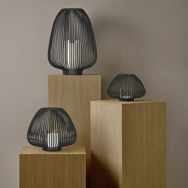 LYVA Lantern L, black, Blomus