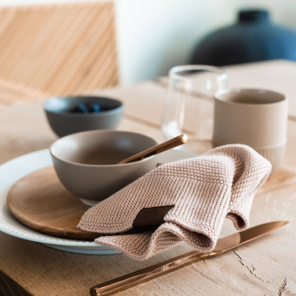 Knitted Cloth | Husted Violet, By LOHN