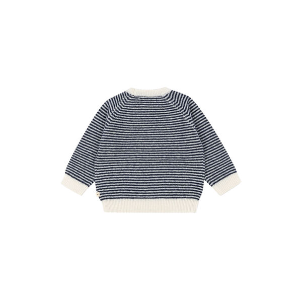 Berle Knit Sweater, ensign blue/buttercream, Konges Sløjd