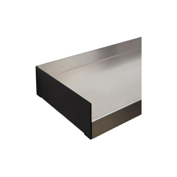 KOMPAKT Shelf | Medium | Black/Aluminium, oursociety