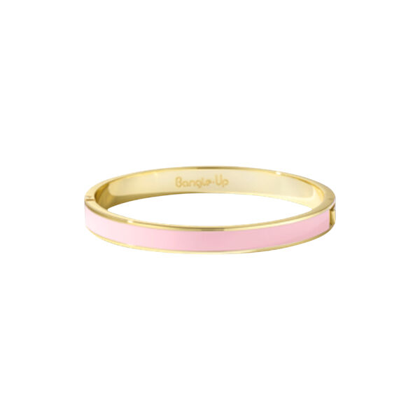 BANGLE Bracelet 7 mm T1, cotton pink, bangle up
