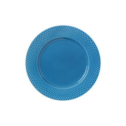 Rhombe Color Dinner Plate &Oslash; 27 cm, blue, Lyngby Porcel&aelig;n