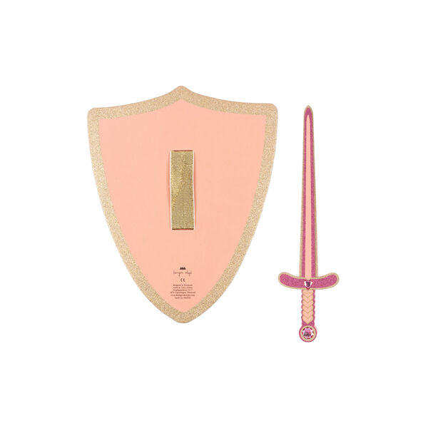 Sword And Shield, pink, Konges Sl&oslash;jd