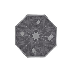 CHRISTMAS TRADITIONAL Christmas Tree Skirt, grey, Georg Jensen Damask