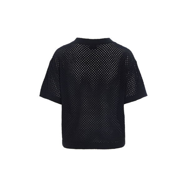 Kumi short sleeve blouse, black, BITTE KAI RAND