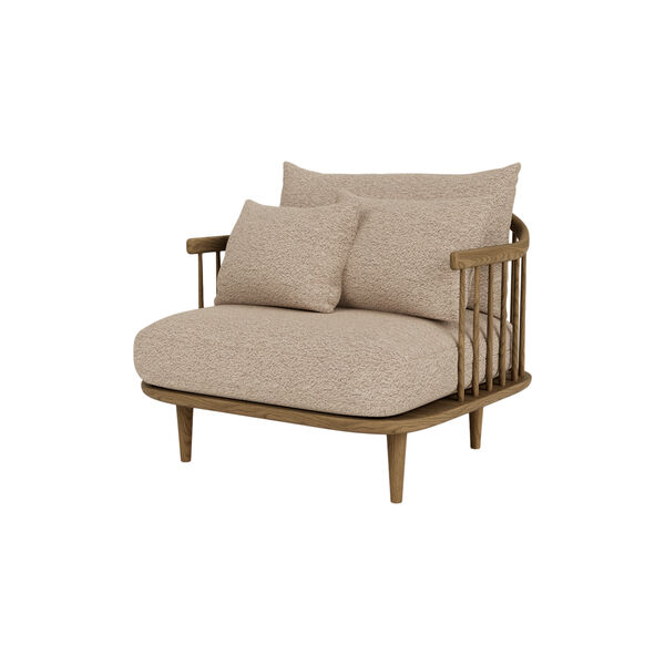 Fly SC1 Lounge Chair, Karakorum 003/smoked oiled oak, &Tradition