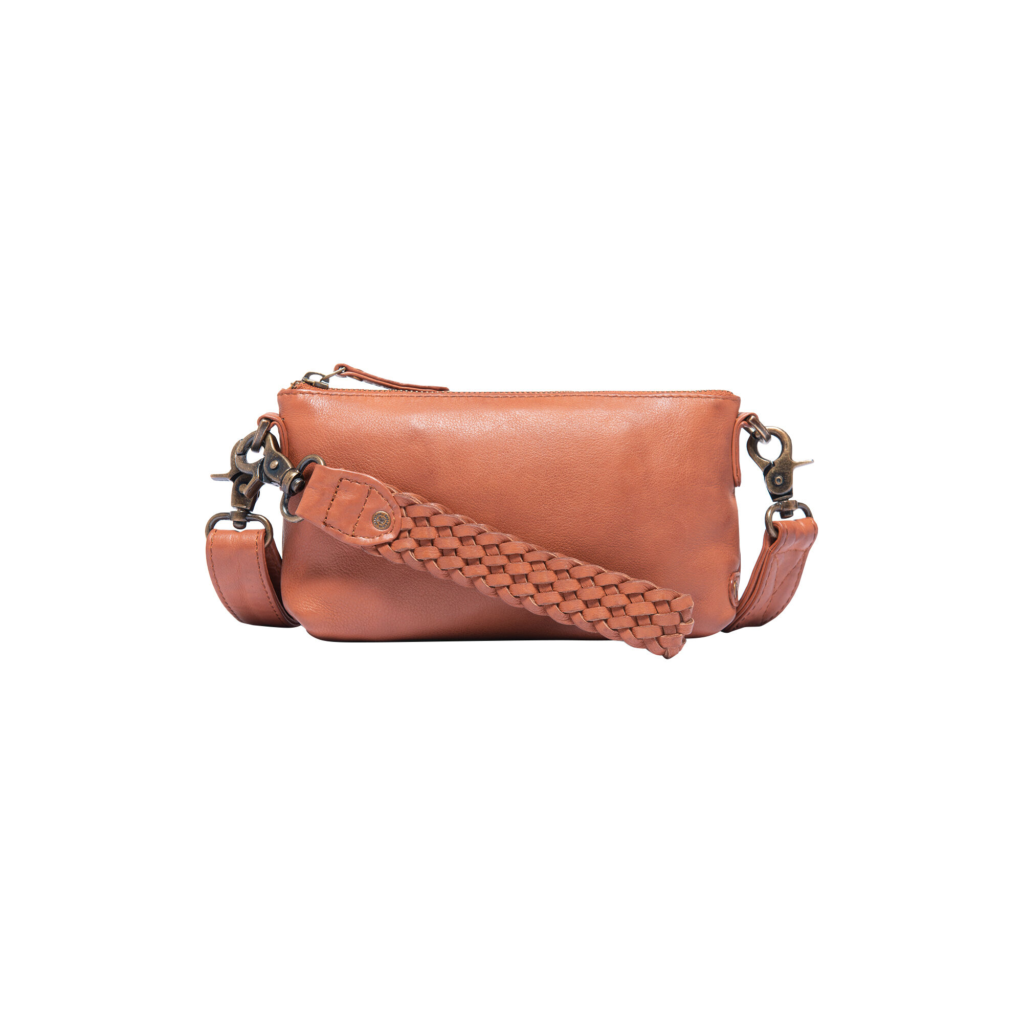 Clutch cognac