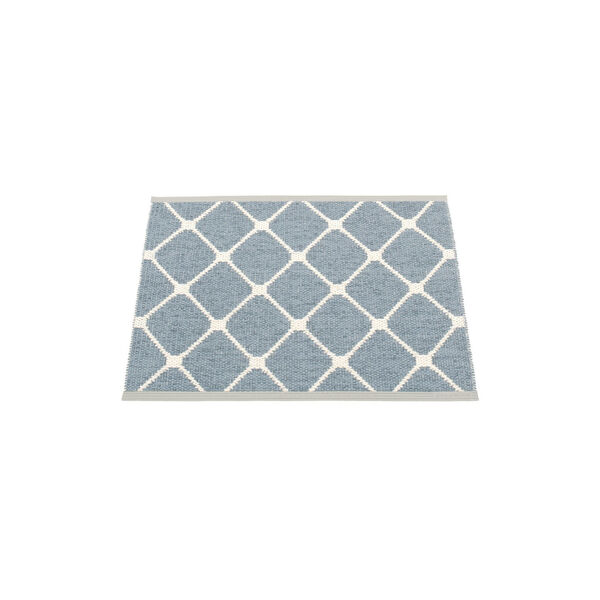 Rex Plastic Rug, storm/vanilla, Pappelina