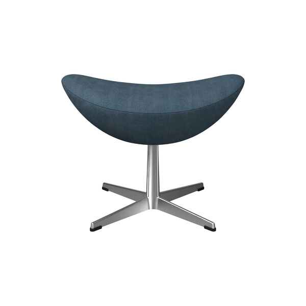 Egg&trade; 3127 Footstool, steel blue melange, Fritz Hansen