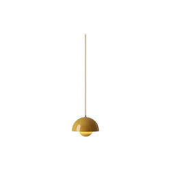 Flowerpot VP1 Pendant, mustard, &Tradition