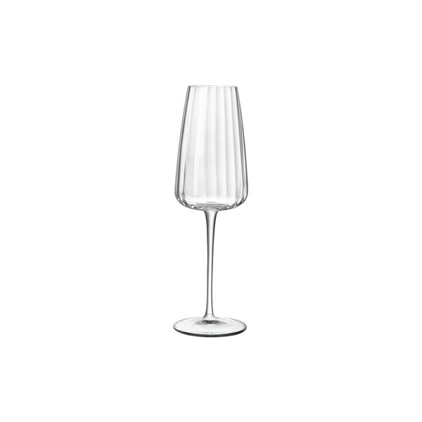 Optica Champagne Glasses 4 pcs, Luigi Bormioli