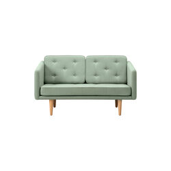 FF2002 No. 1 Sofa 2P, mood 4106/oak oil, Fredericia Furniture