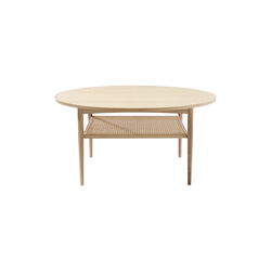 No. 100 Table, white oiled oak, Aakjaer Furniture