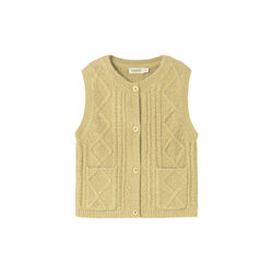 Taju Knitted Vest, harvest melange, MarMar Copenhagen