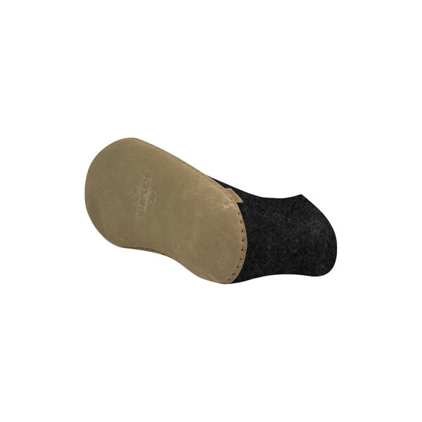 Felt Ankle Shoe, charcoal, Glerups
