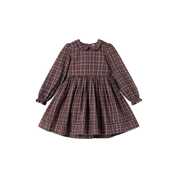 Darcel LS | Chocolate Check | Dress, MarMar Copenhagen