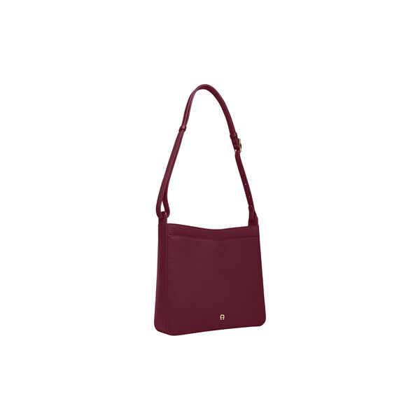 Pura Hobo Bag | Burgundy, Aigner