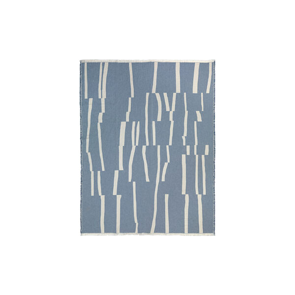 Lyme Grass Throw, blue, ELVANG