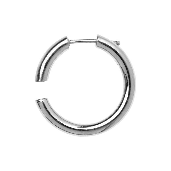 Disrupted Hoop, silver, Maria Black