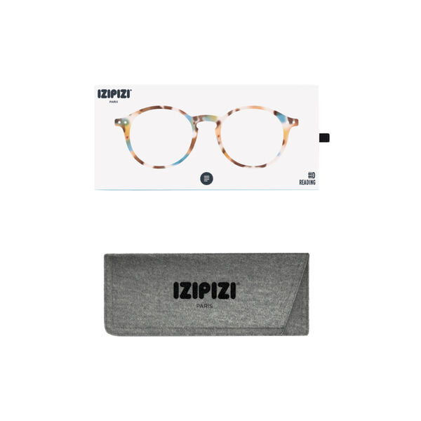 #D READING Glasses, blue tortoise, IZIPIZI
