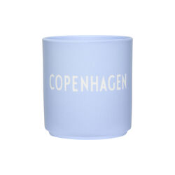 COPENHAGEN Favourite cup, blue, Design Letters