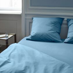 SUPIMA PERCALE Bedding, bright blue, Georg Jensen Damask