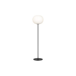 Glo-Ball F3 Floor Lamp, silver/opal, Flos
