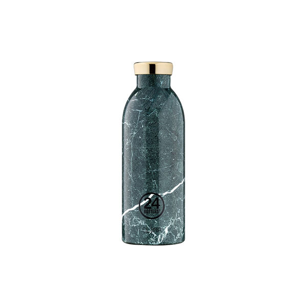 Clima Thermo bottle, green marble, 24Bottles