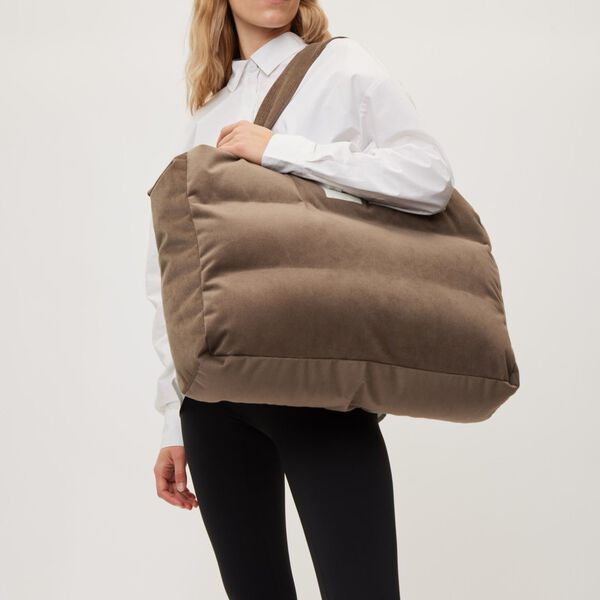 Shopper Tote Bag Cord, dark rock, Rethinkit