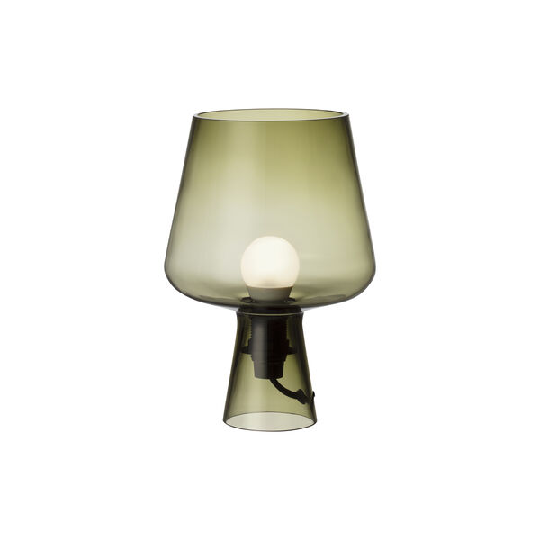 Leimu Lamp, moss green, Iittala