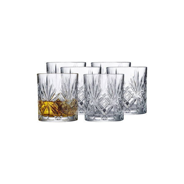 Melodia Whiskeyglass 6 pcs Melodia Whiskeyglass 6 pcs, Lyngby Glas